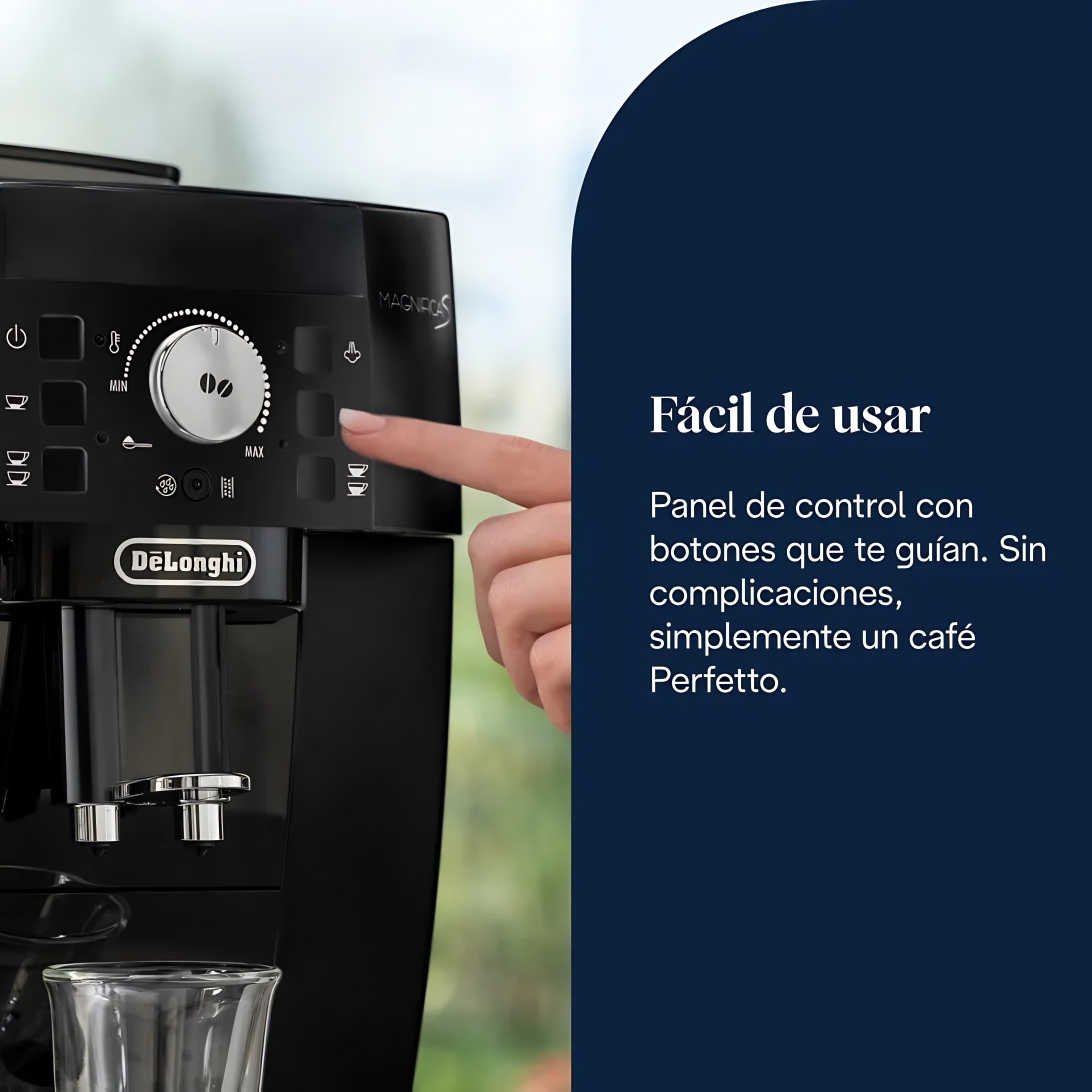 Panel de control con botones físicos